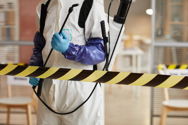 Professional Blood Cleanup technician working in North Sandwich, NH